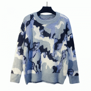 2019 Nieuw herfst-winter Koreaanse stijl losse contrasterende kleur sweatershirt
