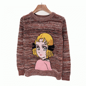 OEM \u0026 ODM Custom Design Wol Pretty Intarsia Dames Pullover Sweater Gebreid